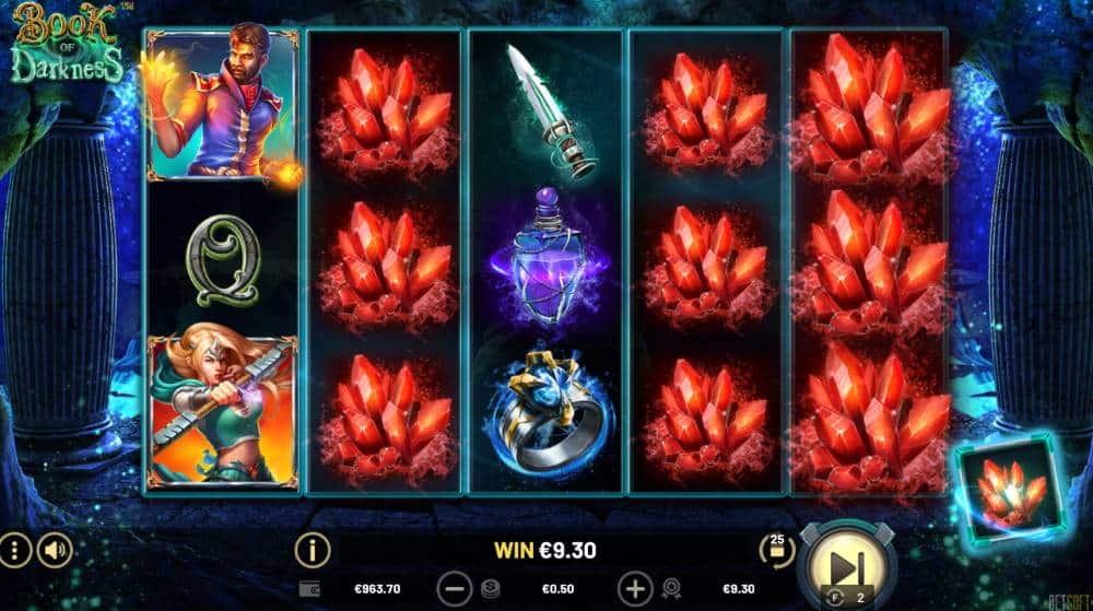 Book of Darkness slot features
