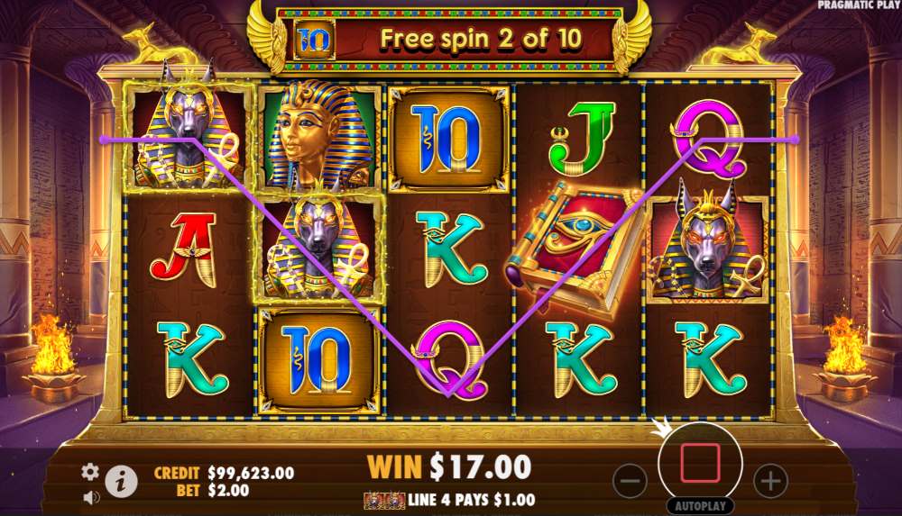 Book of Fallen free spin