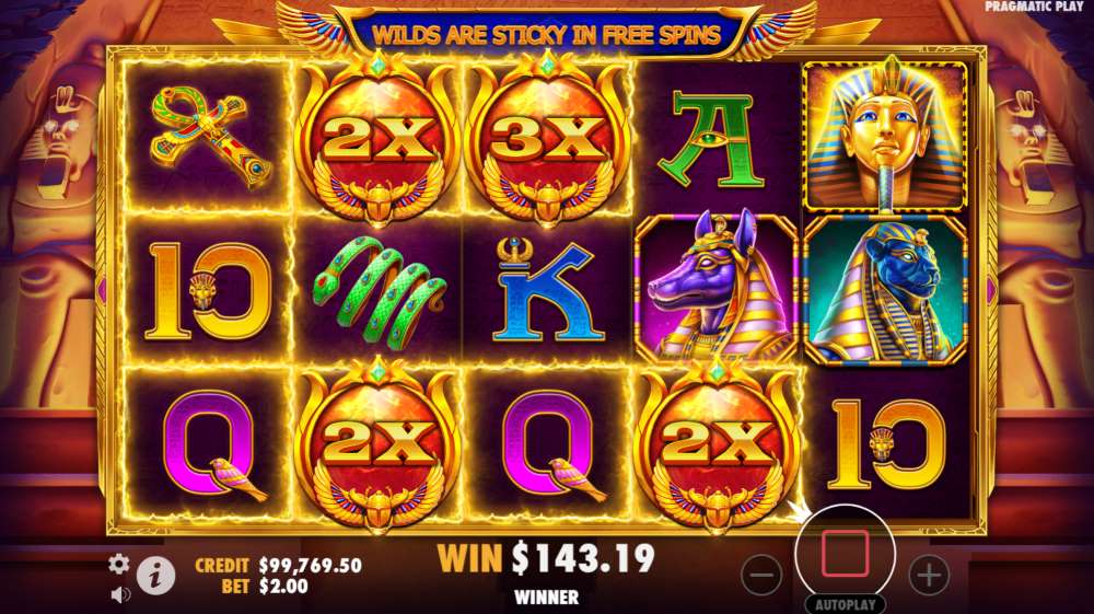 Fortune of Giza free spin