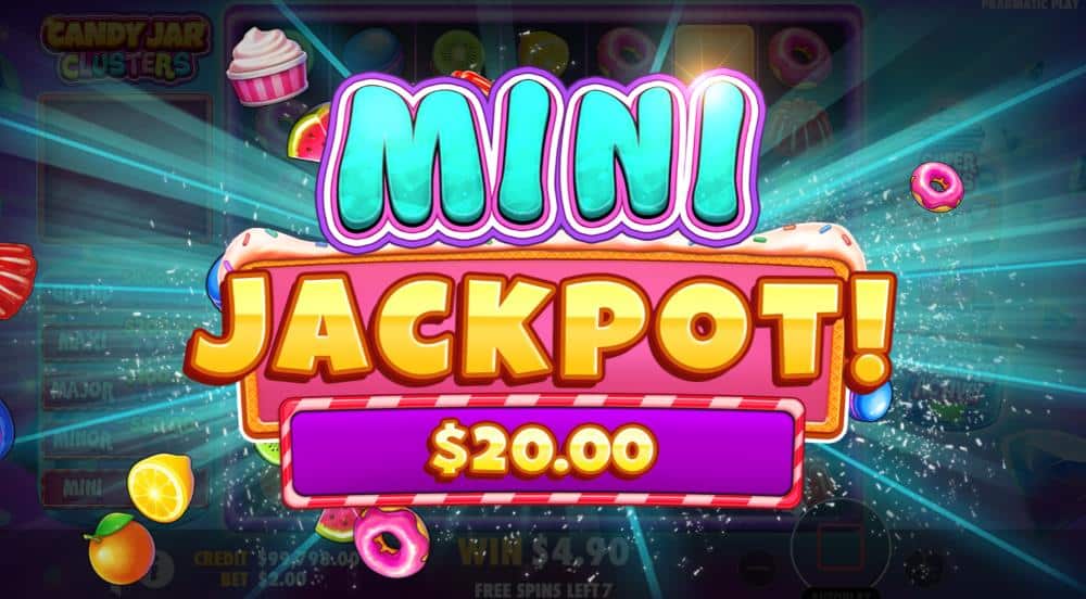 Candy Jar Clusters jackpot