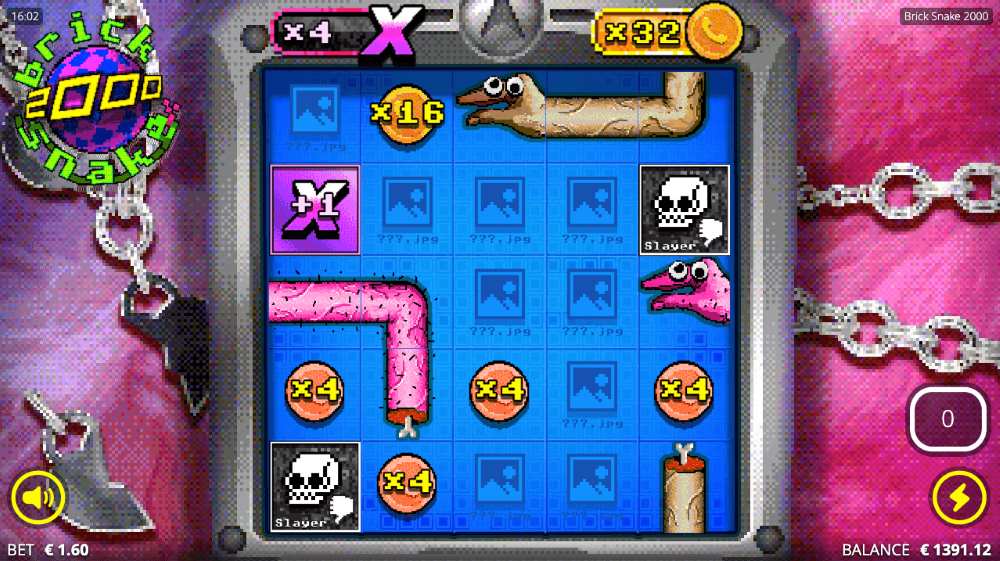Brick Snake 2000 bonus game