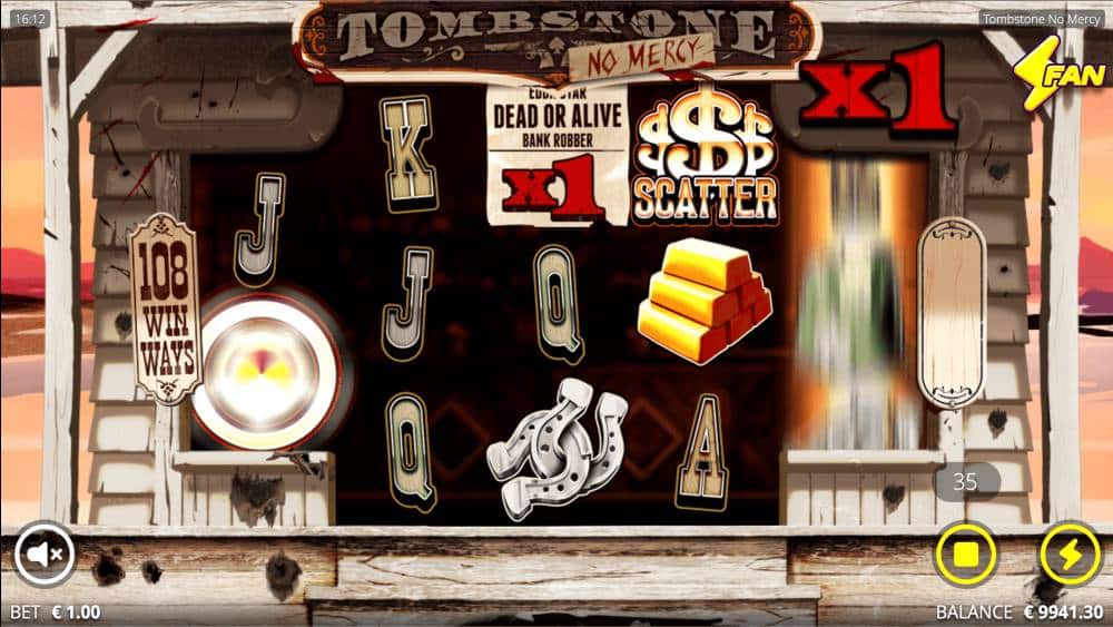 Tombstone: No Mercy Justice Spins