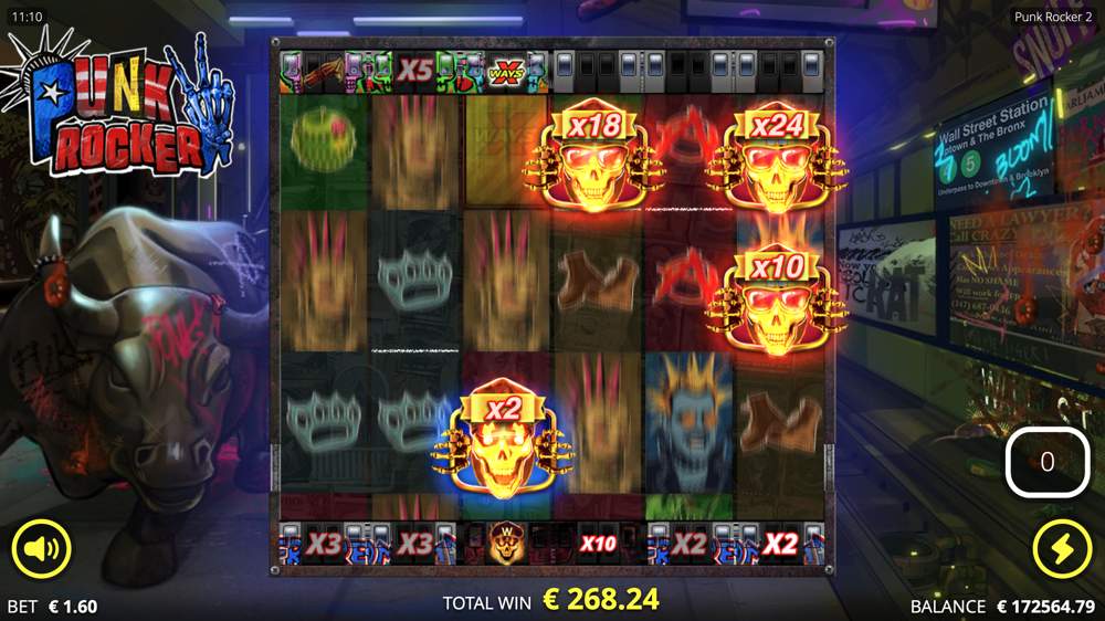 Punk Rocker 2 free spins
