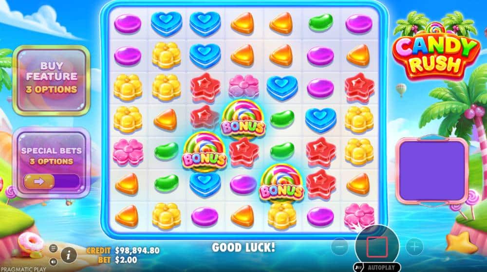 play free Candy Rush slot