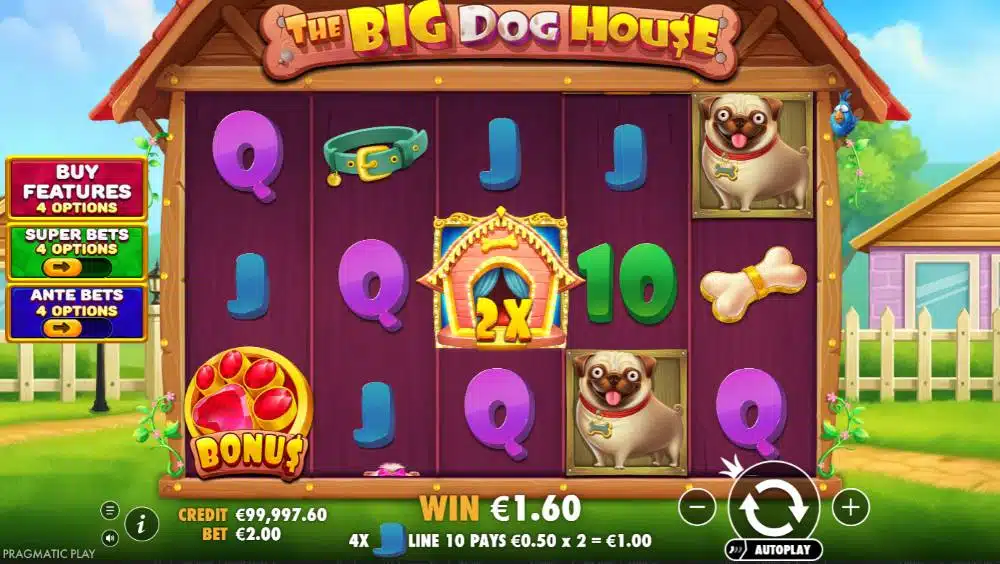 The Big Dog House free slot