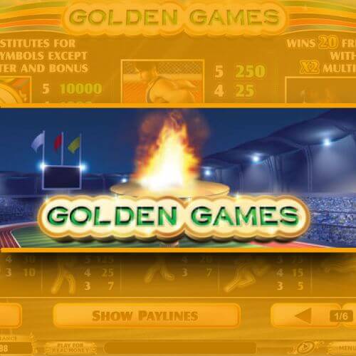 Demo Slot Golden Games dari Playtech